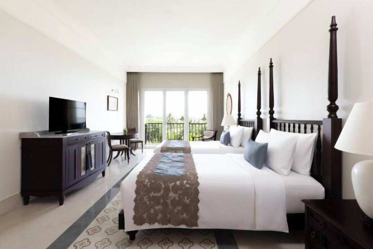 1 quarto, roupas de cama premium, cofres nos quartos, escrivaninha