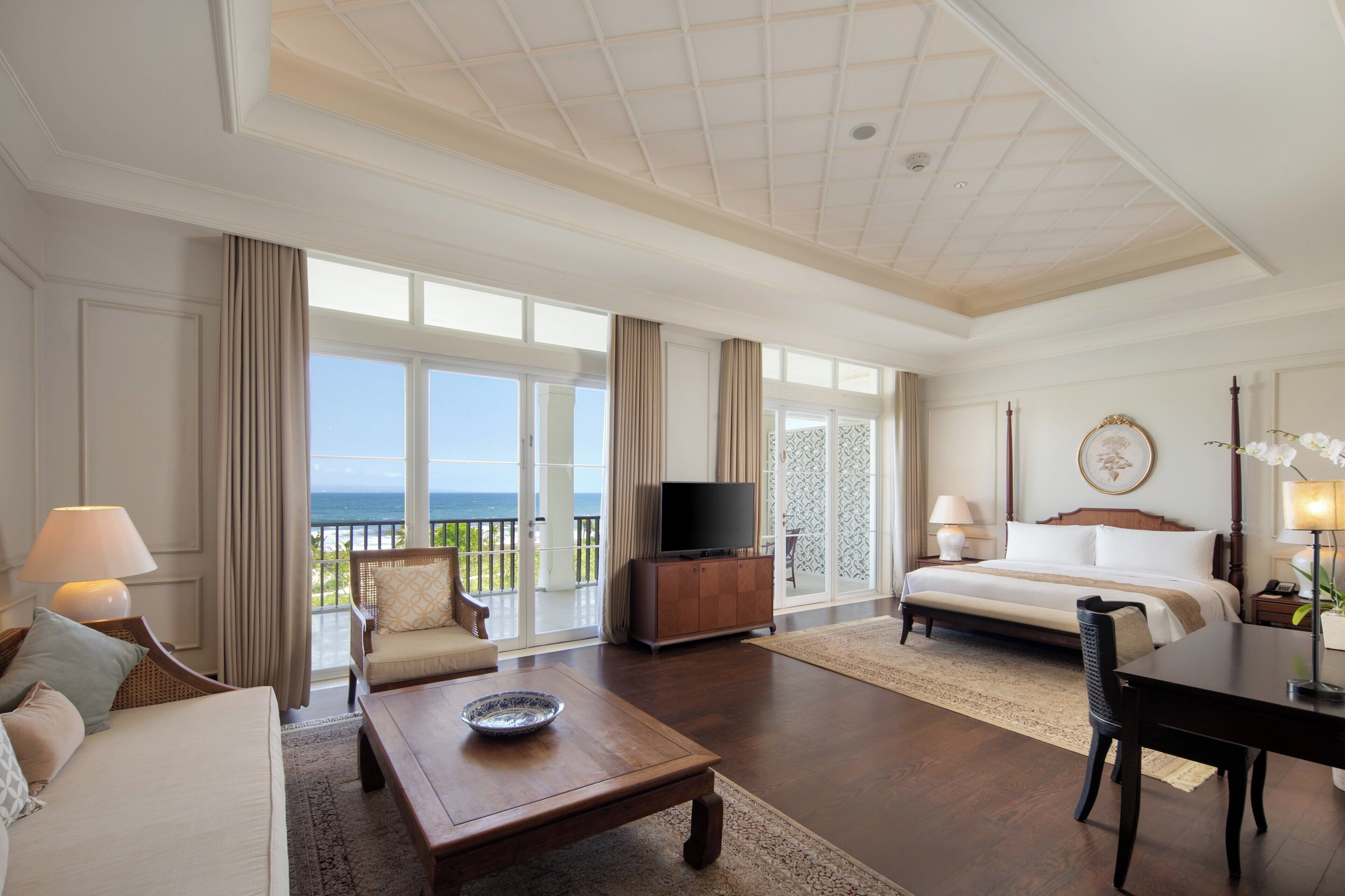 스위트, 침실 1개, 바다 전망 | 고급 침구, 객실 내 금고, 책상, 노트북 작업 공간