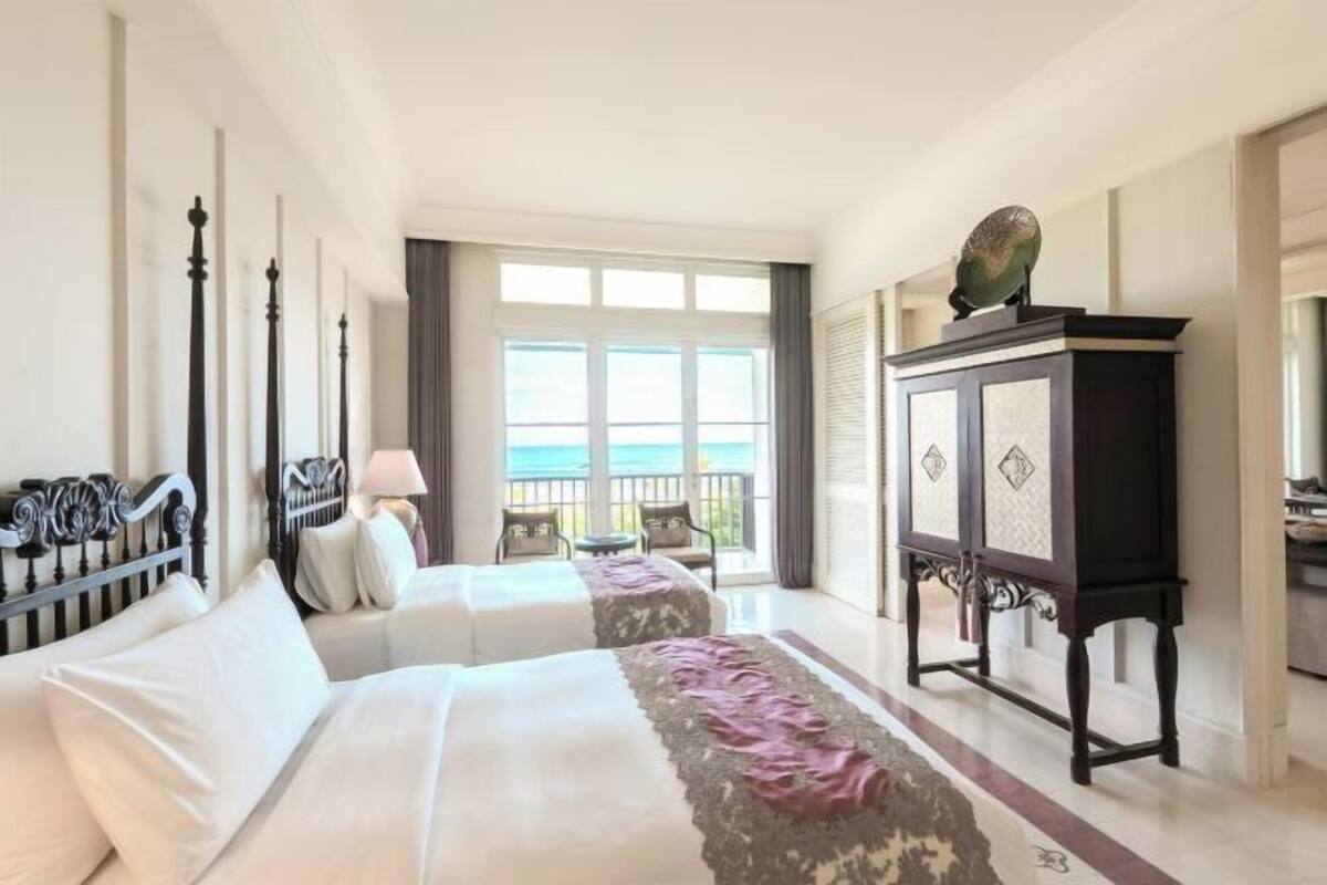 1 quarto, roupas de cama premium, cofres nos quartos, escrivaninha
