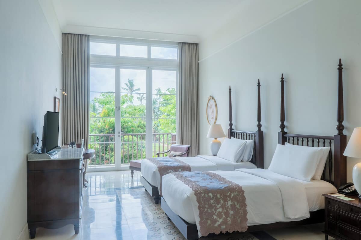 1 habitación y ropa de cama de alta calidad