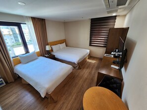 Deluxe Twin Room | Blackout curtains, soundproofing, free WiFi - HAEMA HOTEL (Jeju City)