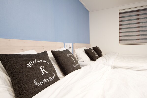 Family Room | Free WiFi, bed sheets - K-Guesthouse Dongdaemun 1 (Seoul)