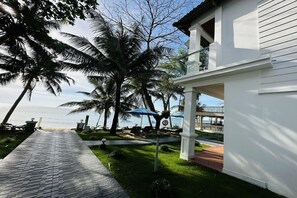 Habitación Deluxe, vista al mar | Terraza o patio