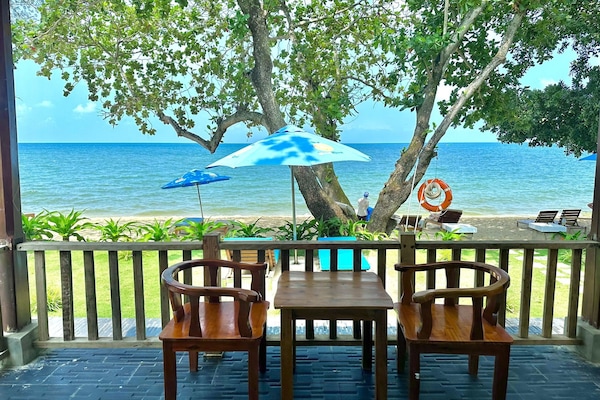 Superior Bungalow, Beachfront | Terrace/patio