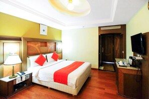 Standard-Doppel- oder -Zweibettzimmer, 1 Doppelbett, eigenes Bad | Ausblick vom Zimmer