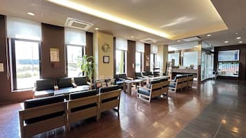 Sitteområde i lobbyen