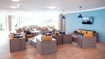 Sala de estar en el lobby
