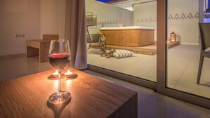 Superior suite, bubbelbad | Woonruimte