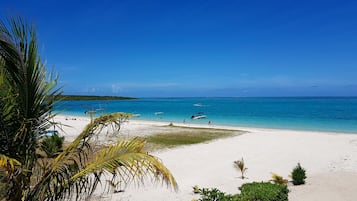 Plage, sable blanc