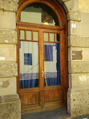 Interior entrance