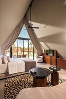 Lodge Safari with Mezzanine | Premium bedding, in-room safe, individually decorated