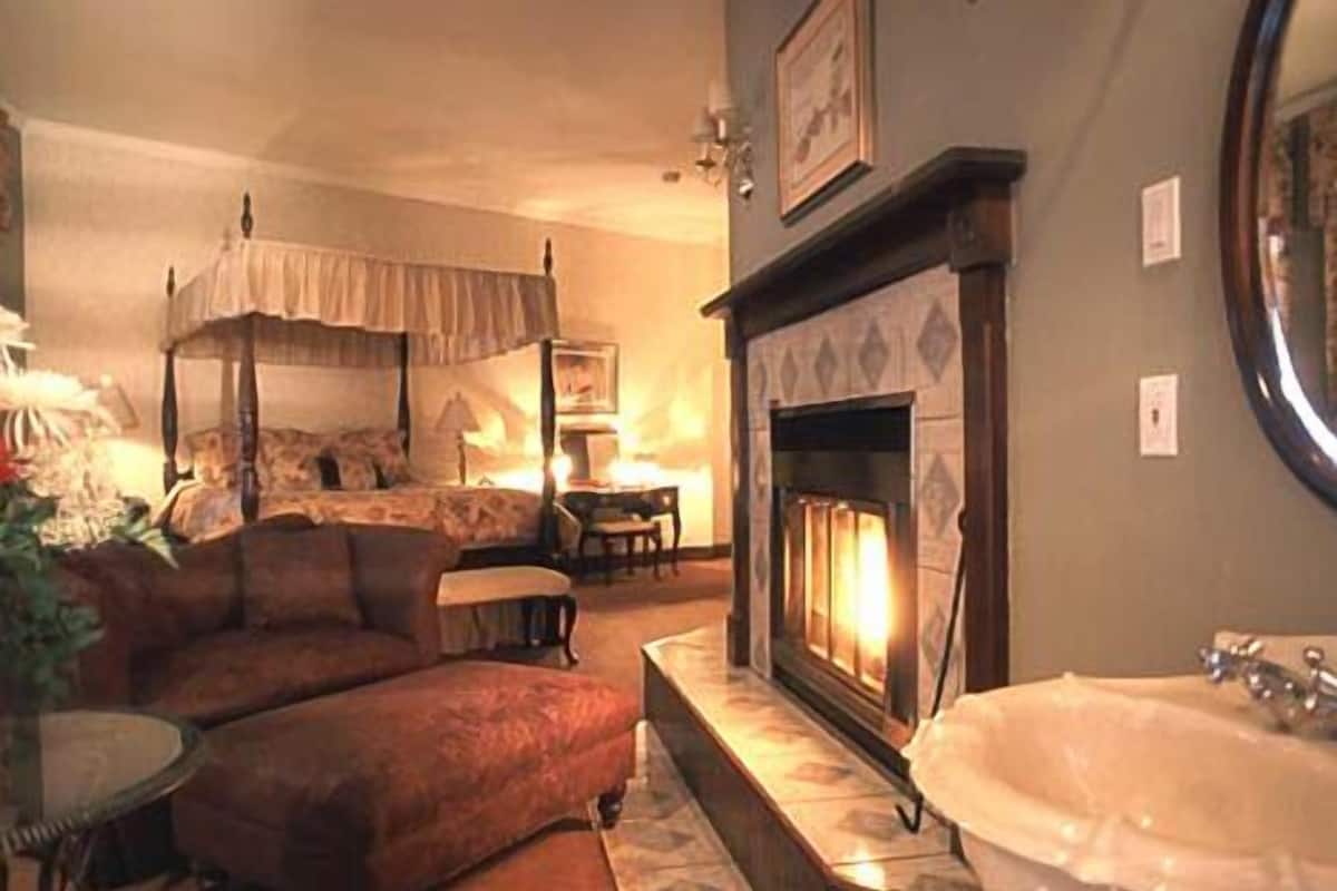 Suite de lujo, 1 cama de matrimonio grande | Tabla de planchar con plancha y wifi gratis