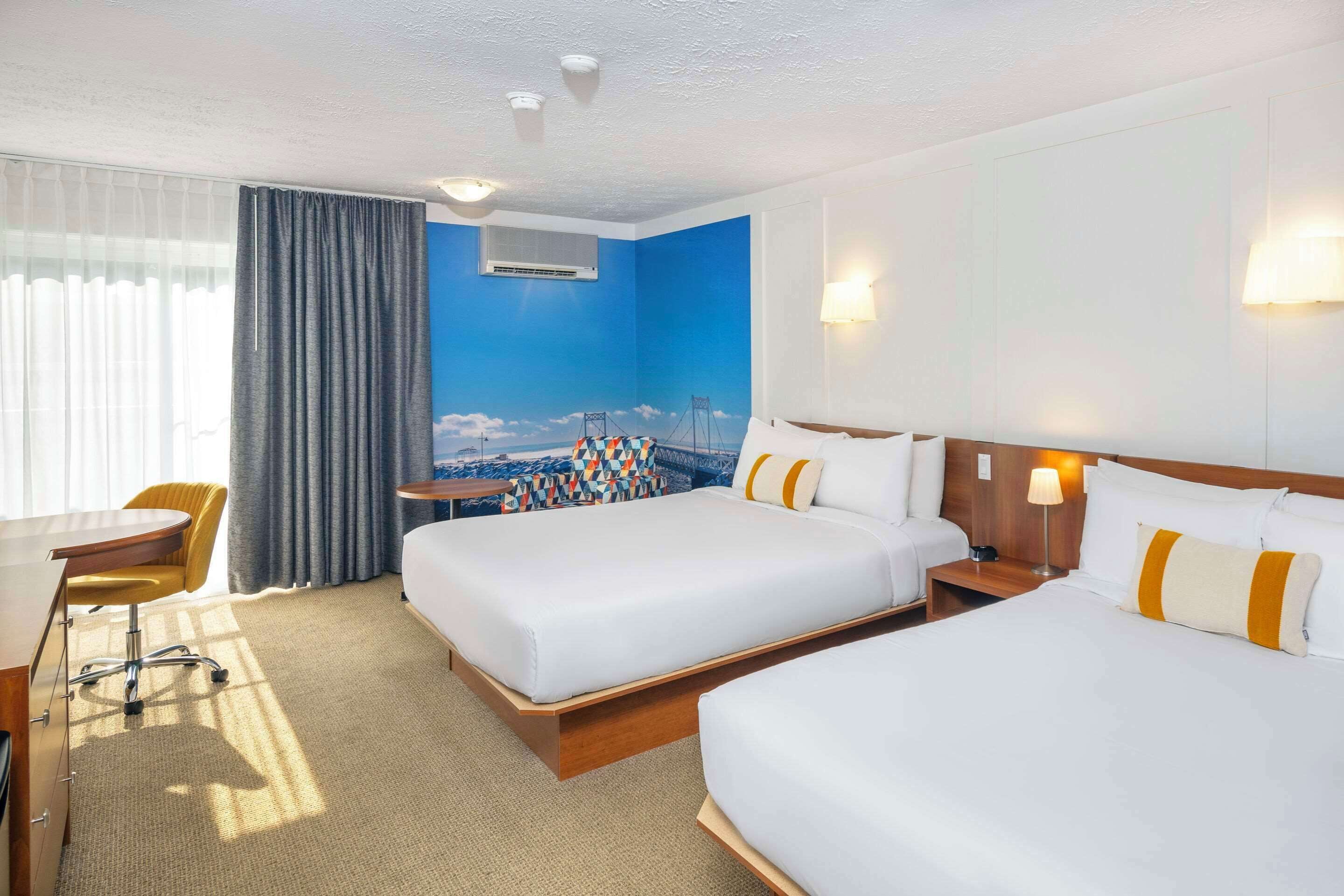 Room, Multiple Beds, Accessible, Non Smoking | Premium bedding, pillowtop beds, desk, laptop workspace