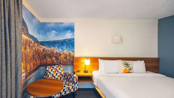 Room, 1 King Bed, Accessible, Non Smoking | Premium bedding, pillowtop beds, desk, laptop workspace