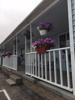 Entrée de l’hébergement