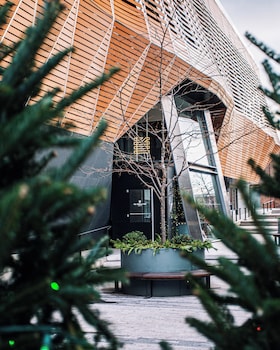 Hotel entrance at The William Vale