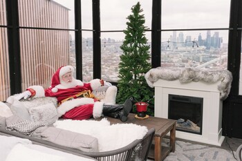 48-inch flat-screen TV with cable channels, TV, pay movies at The William Vale