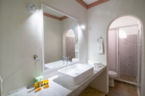 Ducha, toallas