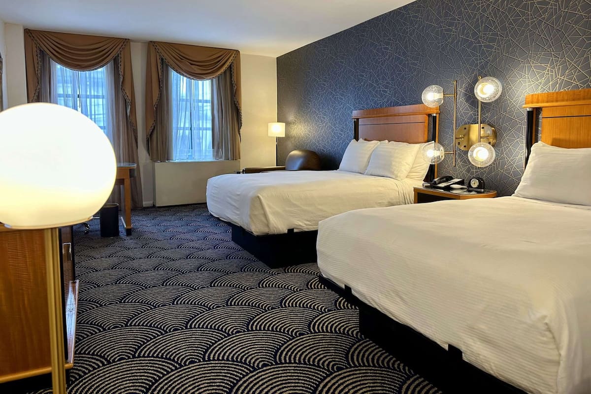 Frette Italian sheets, premium bedding, pillowtop beds, in-room safe