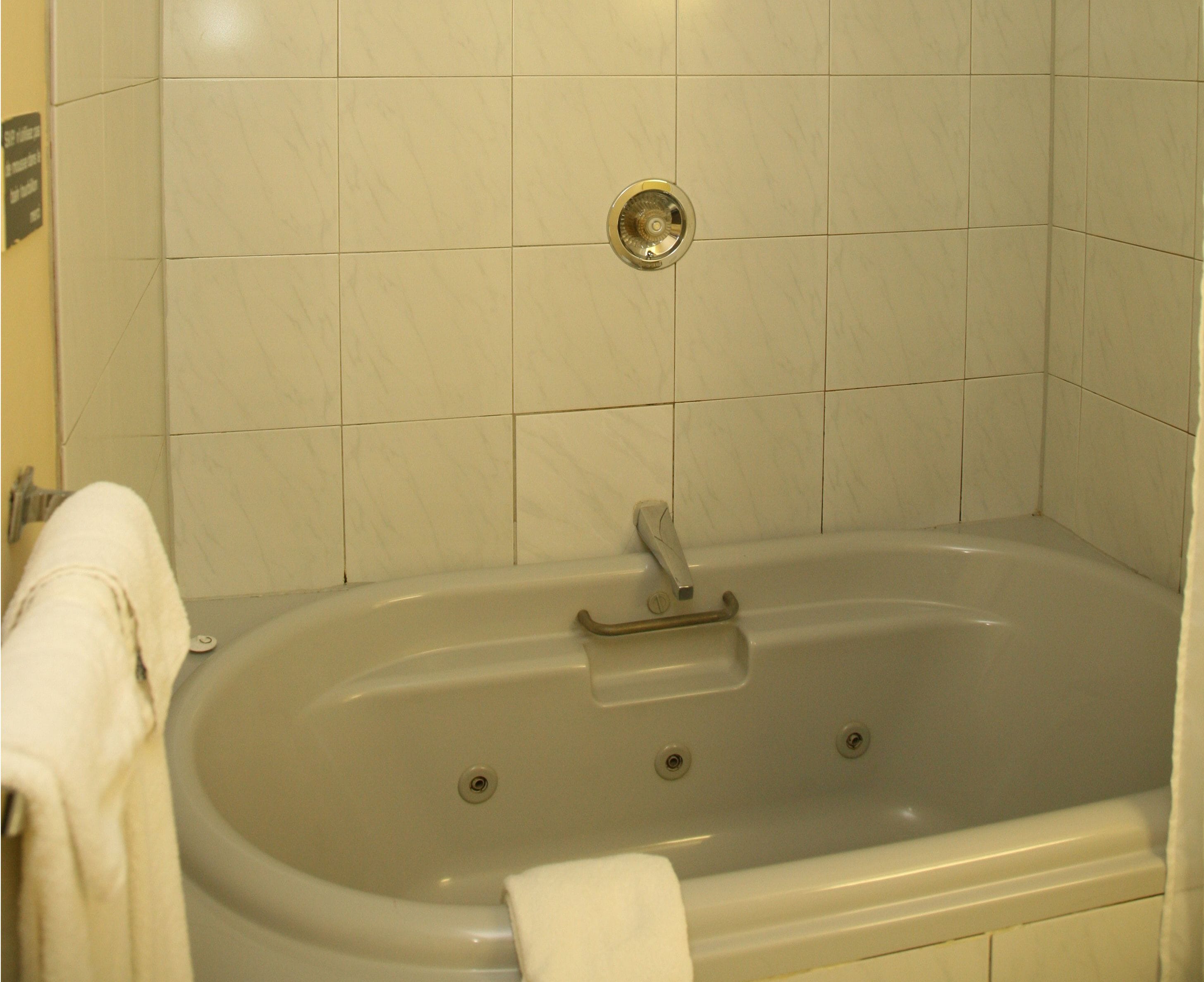 standard room, 1 queen bed, jetted tub (hotel) | deep-soaking bathtub