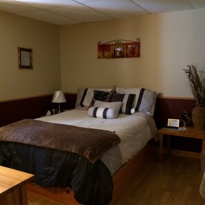 1 bedroom, premium bedding, soundproofing, rollaway beds - Gîte Esprit Follet (Baie-St-Paul)