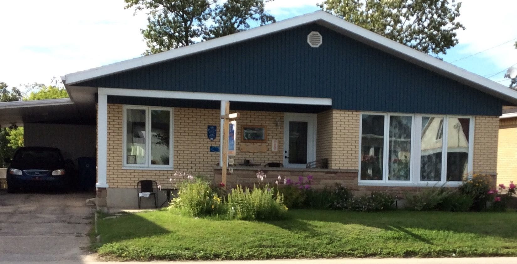 Entrada da propriedade