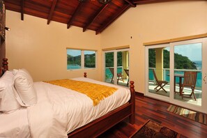 Deluxe Suite, 3 Bedrooms | 1 bedroom, Egyptian cotton sheets, premium bedding, down comforters - Sea Shore Allure (St. John)