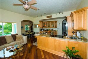 Deluxe Suite, 1 Bedroom | Private kitchen | Full-size fridge, microwave, stovetop, dishwasher - Sea Shore Allure (St. John)