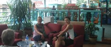 Lobby sitting area