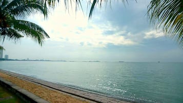 Private beach