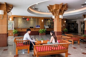 Sala de estar en el lobby