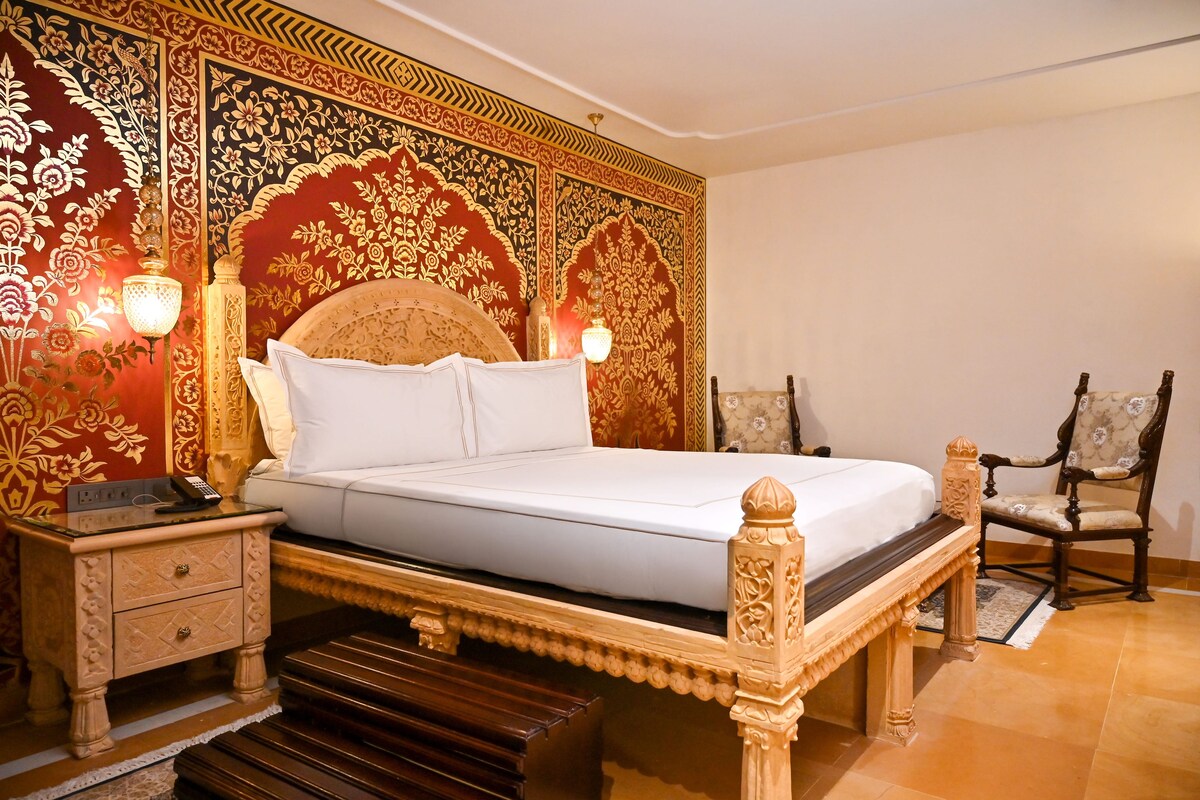 Ropa de cama de alta calidad y minibar 