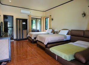 标准双床房, 山景 | 笔记本电脑工作区、免费 WiFi