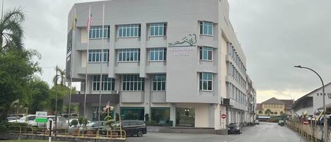 Façade de l’hébergement
