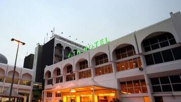 Front of property – evening/night