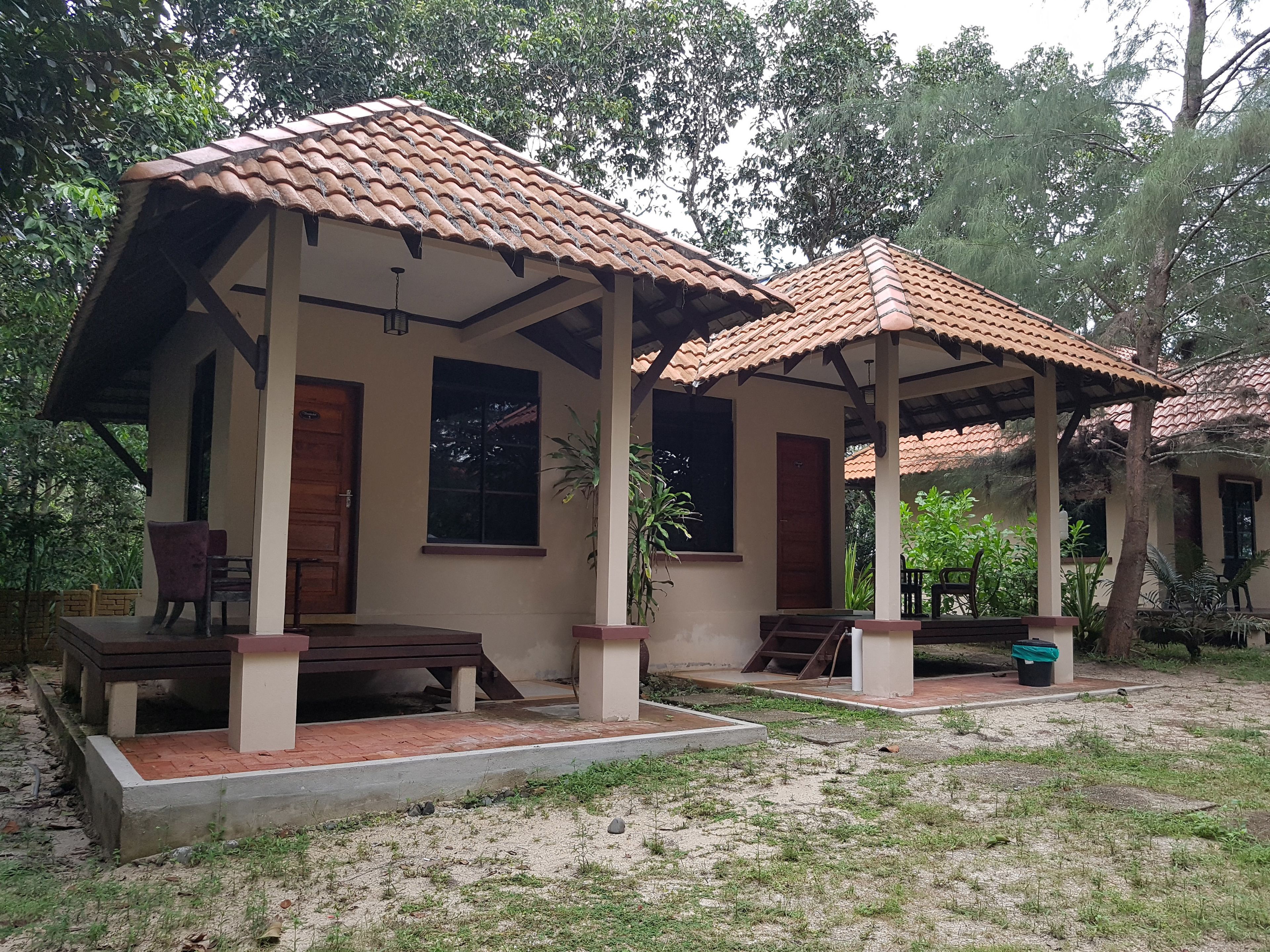 Habitación doble superior (Senduduk) | Terraza o patio