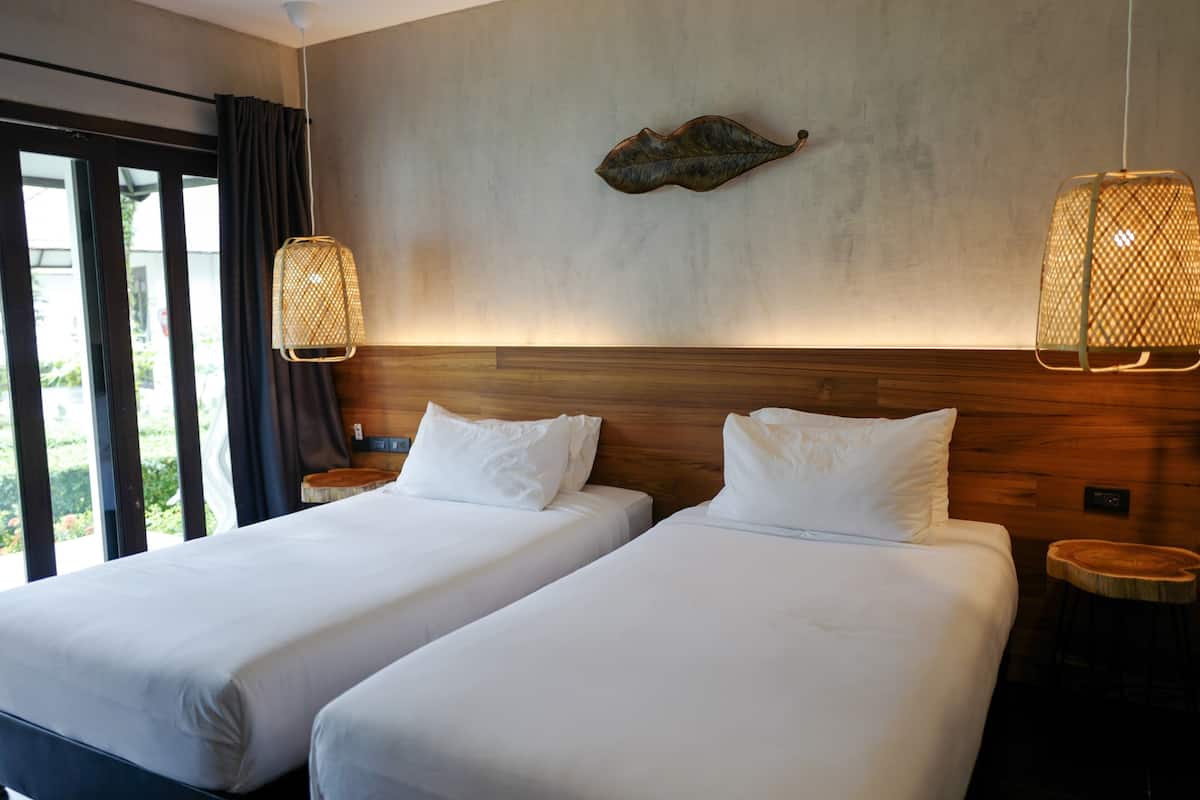 Air Conditioned Front Bungalow Twin Room | View from room