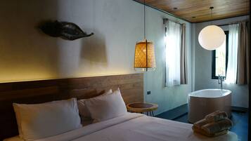 Maison Familiale, 2 chambres | Coffres-forts dans les chambres, bureau