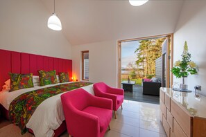 Rom – executive, 1 kingsize-seng, sjøutsikt | Sengetøy av topp kvalitet, senger med overmadrass og minibar