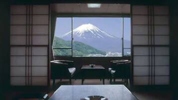 Japanese Style Room for 6 Guests with Mt. Fuji view | View from room