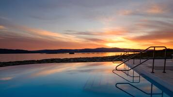 Indoor pool, outdoor pool