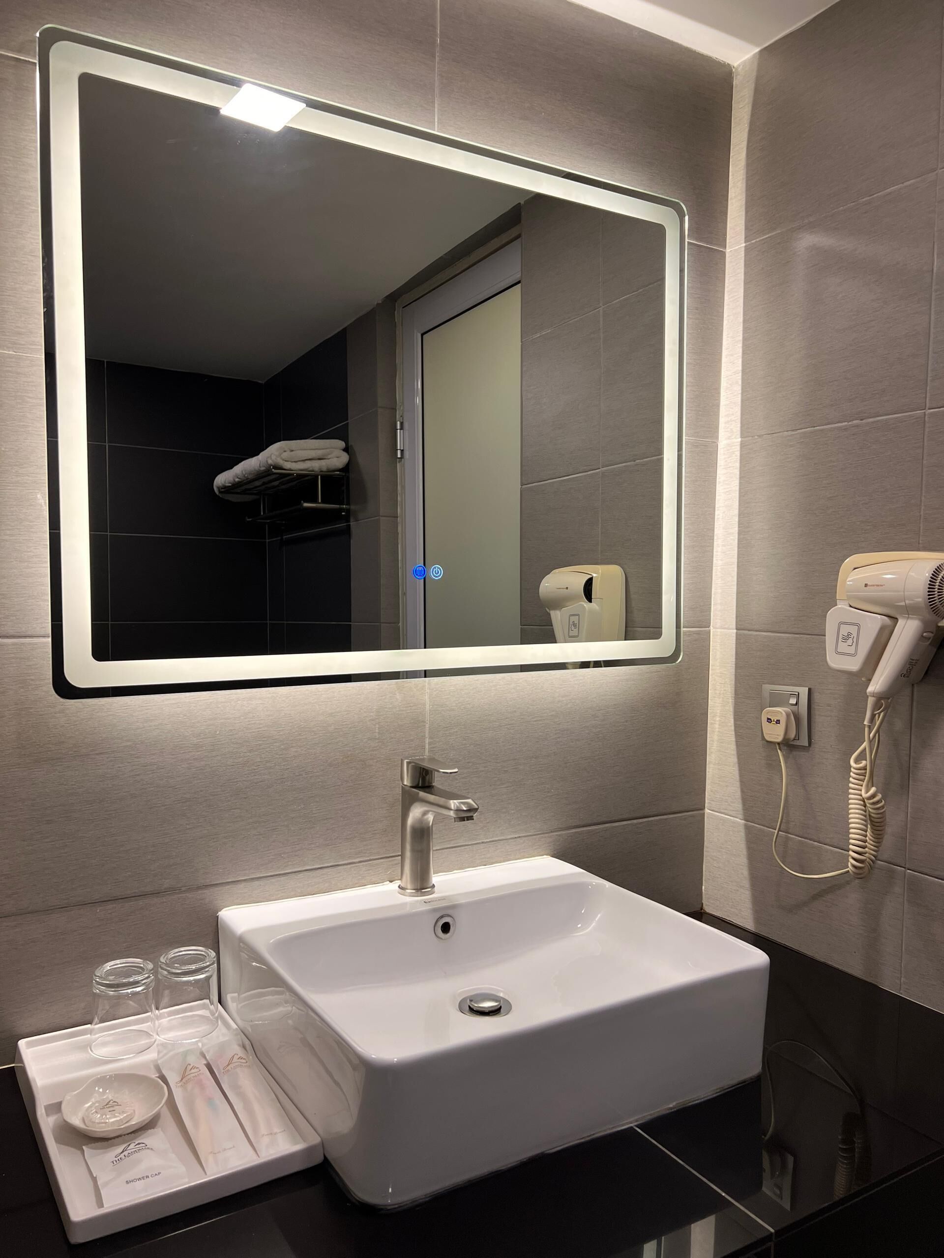 business twin room | bathroom sink
