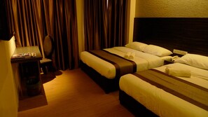 Desk, iron/ironing board, free WiFi, bed sheets