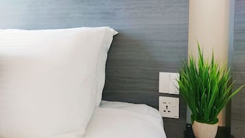 高級雙床房 | 房內夾萬、書桌、熨斗/熨衫板、免費 Wi-Fi