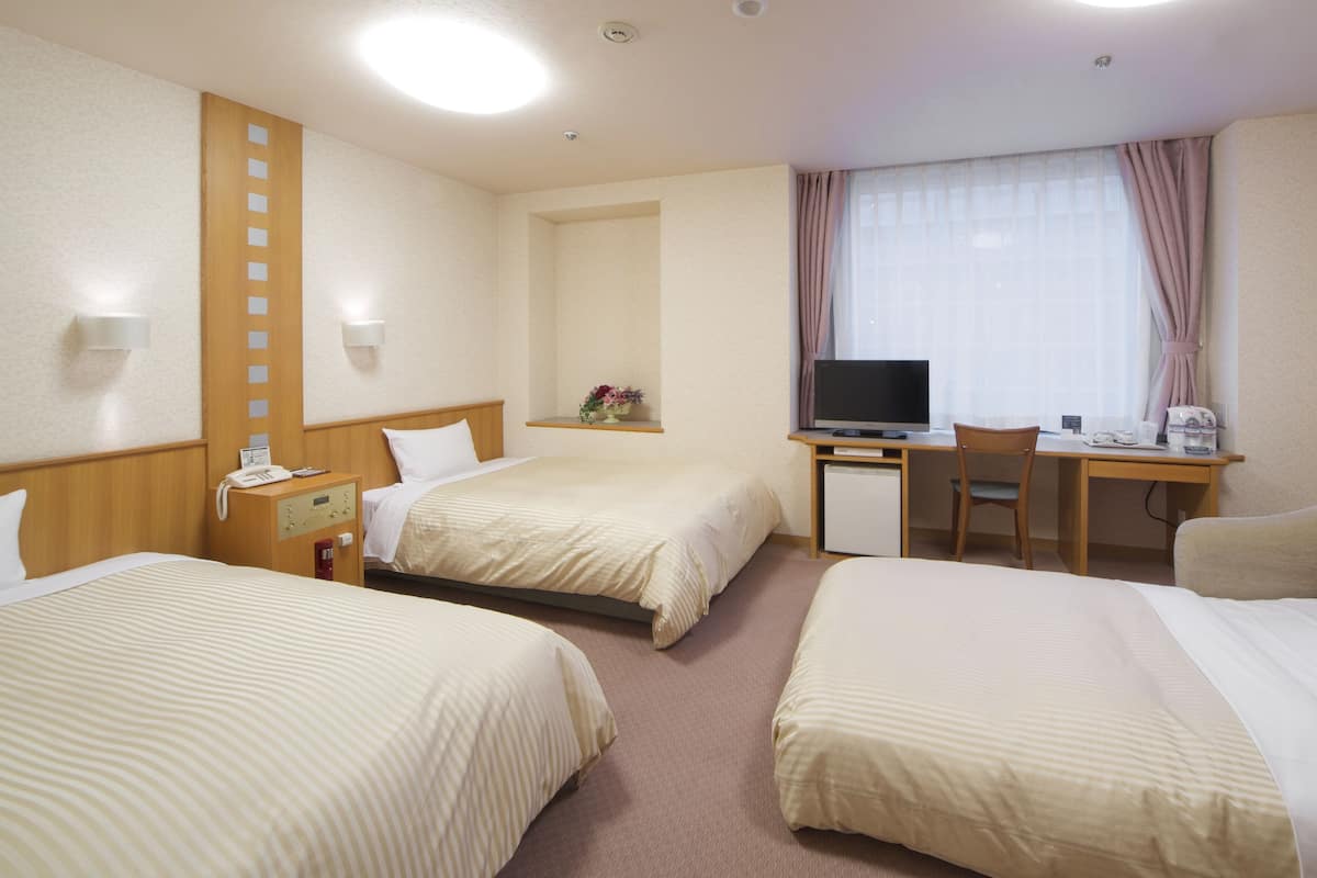 1 bedroom, desk, blackout curtains, free wifi