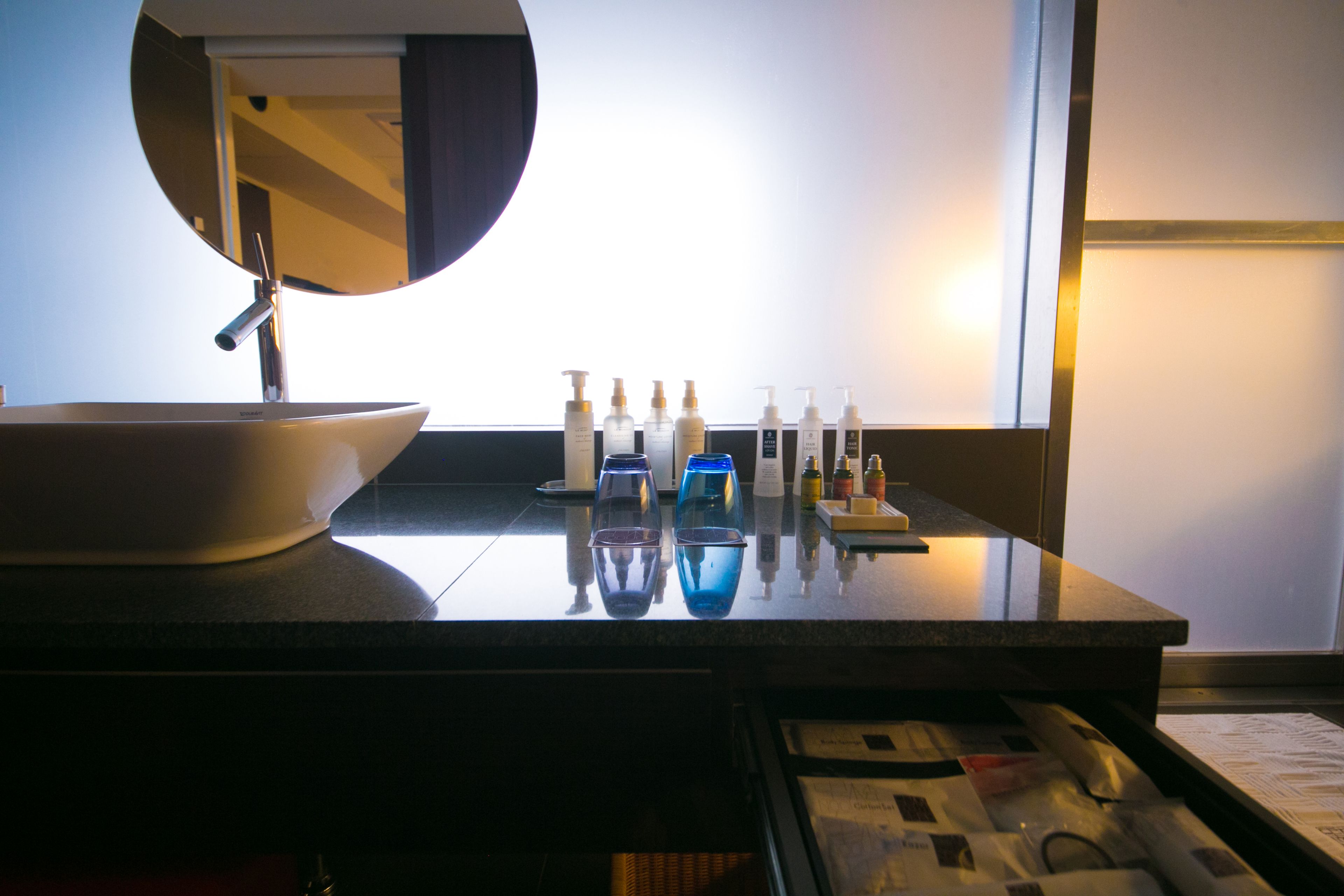 suite (with hot spring bath) | bathroom amenities | shower, free toiletries, hair dryer, slippers