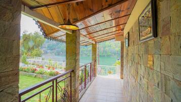 Lake View Premium Cottage on Ground Floor | Balcony