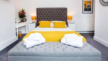 Individually decorated, individually furnished, iron/ironing board