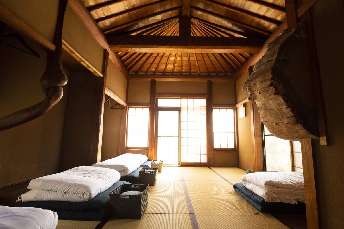 Style Male Dormitory Room -Single Futon in Japanese-