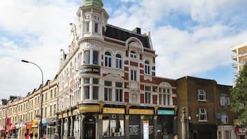 Façade de l’hébergement